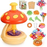 Maypott DIY Fabric Flower Bouquets Maker, Mushroom Flower Making Kit for Girls Craft Kits for 3 4 5 6 7 8 9 10+ Year Old Kids, Toys for Girls Birthday Gift Parent-Child Educational Interactive Toy