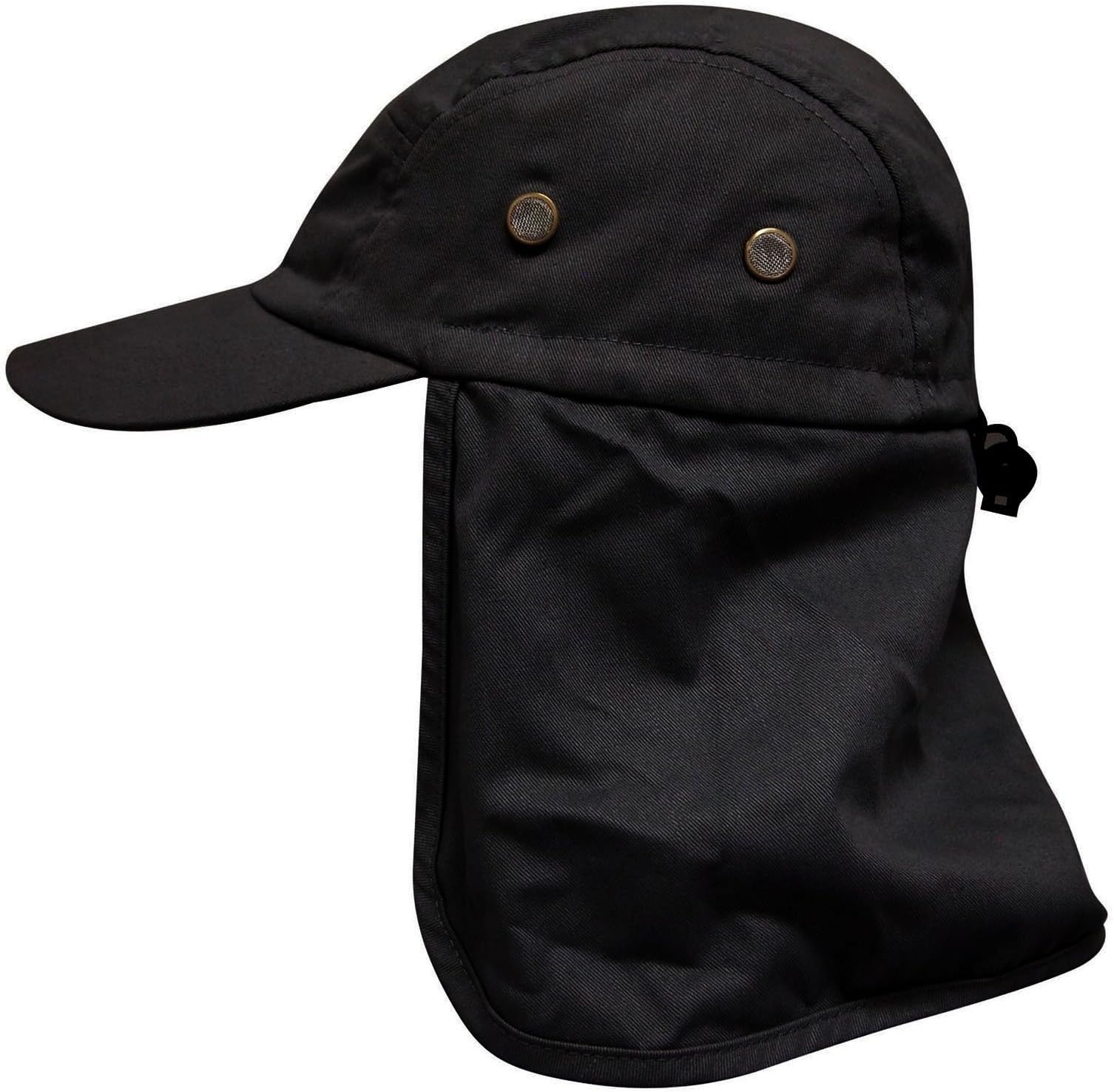 Unisex UPF 50+ UV Protective Outdoor Safari Hat Fishing Hiking Neck Flap Hat