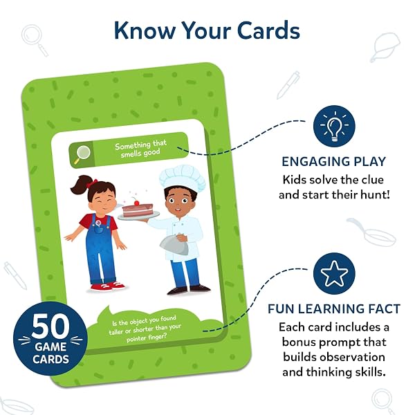 SKILLMATICS INDOOR SCAVENGER HUNT CARD GAME – FOUND IT DOUBLE CHALLENGE, LEARNING AND EDUCATIONAL GAME COLLECTIONS, GIFT FOR KIDS AND FAMILIES, FOR AGES 4, 5, 6, 7, PERFECT FOR HOME, SCHOOL, PLAYDATES