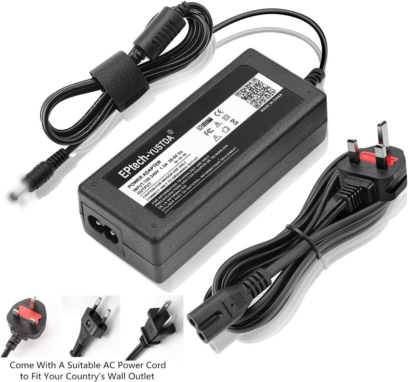 AC Adapter for Elmo Teacher TT-02RX Document Camera DC Charger Power Supply Cord