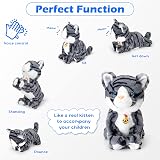 Smalody Interactive Plush Cat Toy LED Eyes Touch Control Meow Kitten Robot Kids view 6