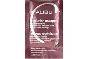 Malibu C Replenish Hair Masque - Ultra Hydrating Deep Conditioner for Hair Repair - Reparative Formula with Avocado Oil for all Types & Textures