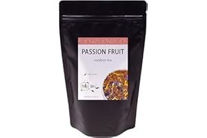 Passion Fruit & Mango Rooibos, Loose Leaf Tea - Caffeine-Free, Healthy Juice Alternative, Hot & Iced | bulk 8oz, 80-100 cups | The Spice Hut, First Sip of Tea