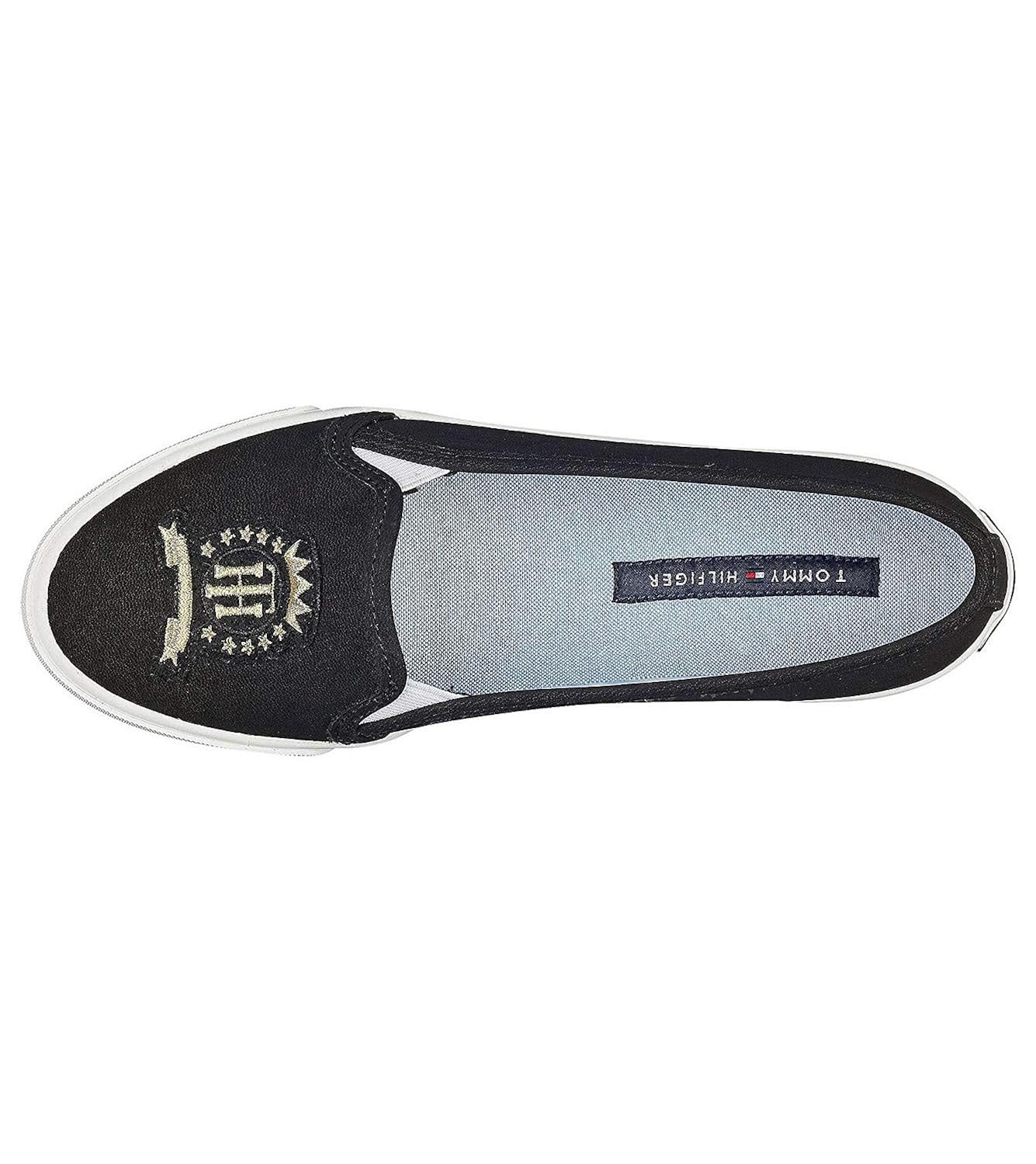 tommy hilfiger canvas slip ons