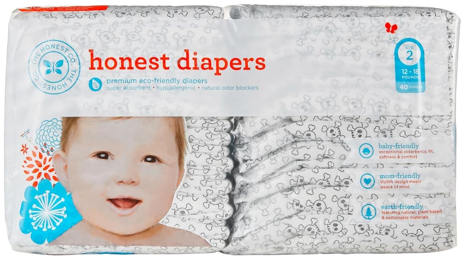honest skull diapers