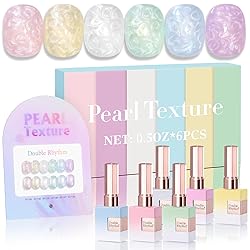 Double Rhythm 6 Pcs 15 ML Gel Polish Set Same Color