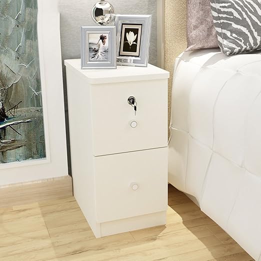 Amazon Com Ewygfrfvqas Simple Bedside Table Imitation Solid Wood Small Cabinet Mini Locker Drawer Nightstand D