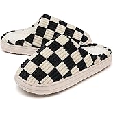 Jaeynow Fuzzy Slippers for Women Indoor,Unisex House Shoes Memory Foam Slippers for Men Winter Warm Plush Bedroom Shoes with Faux Fur Lining Comfy Trendy Gift Slippers