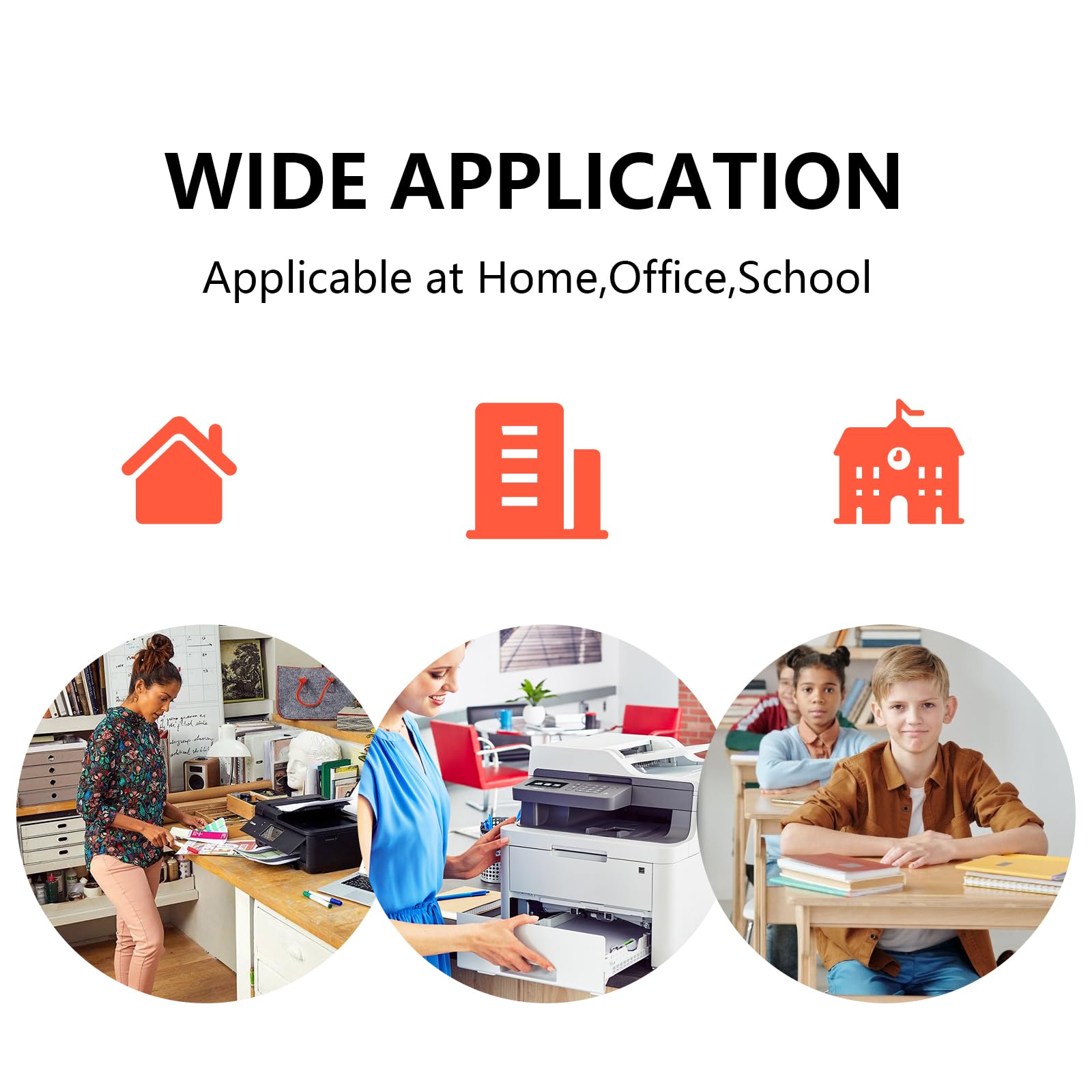 Aqepbzt Remanufactured Black/Tri-Color Ink Cartridge Replacement for HP Ink 65 65XXL Ink Cartridges Black and Color for HP AMP 120 100 125 130 Deskjet 3755 2652 3752 2624 Printer