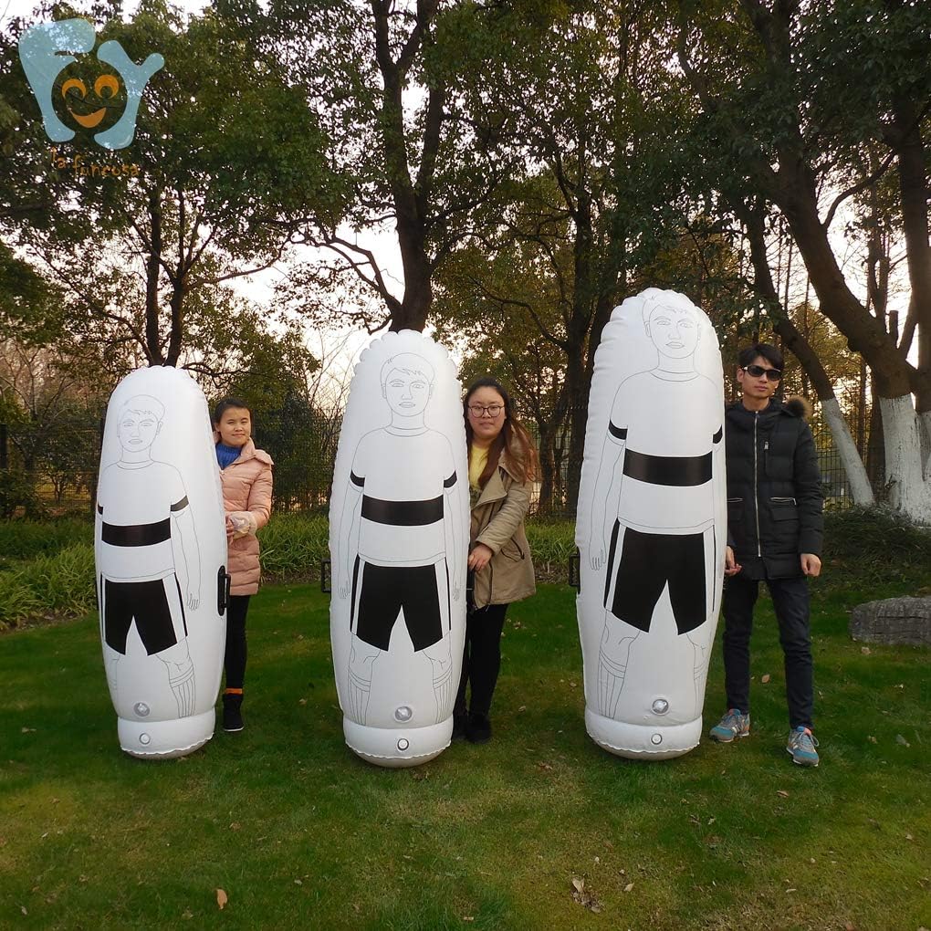 None 2.0m 78" Inflatable Football Dummy for Adult Goalkeeper Training Air Soccer Maniquins Free Kick Defender Wall Blow Up Football Dummies : Sports & Outdoors