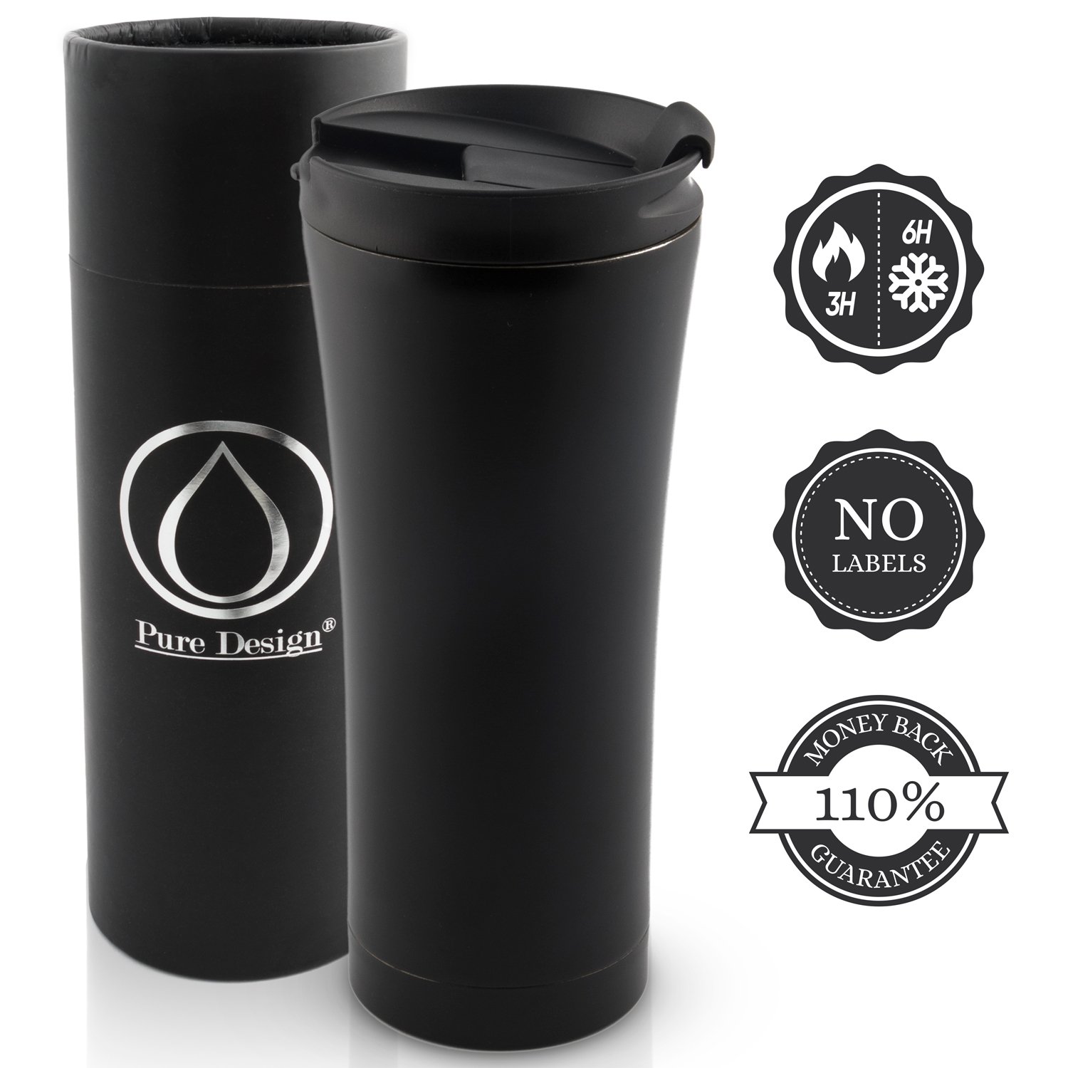 Insulated Coffee Mug / Thermal & Elegant suitable for travel / Leak proof Mug 450 ml in Gift