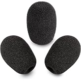 LEFXMOPHY Covers Replacement for Sena SMH10 20s 50s 30k 3S SMH5 Headset Mic Speaker SC-A0109 Foam 3-Pack