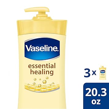 Amazon Com Vaseline Body Lotion Essential Healing 20 3 Fl Oz