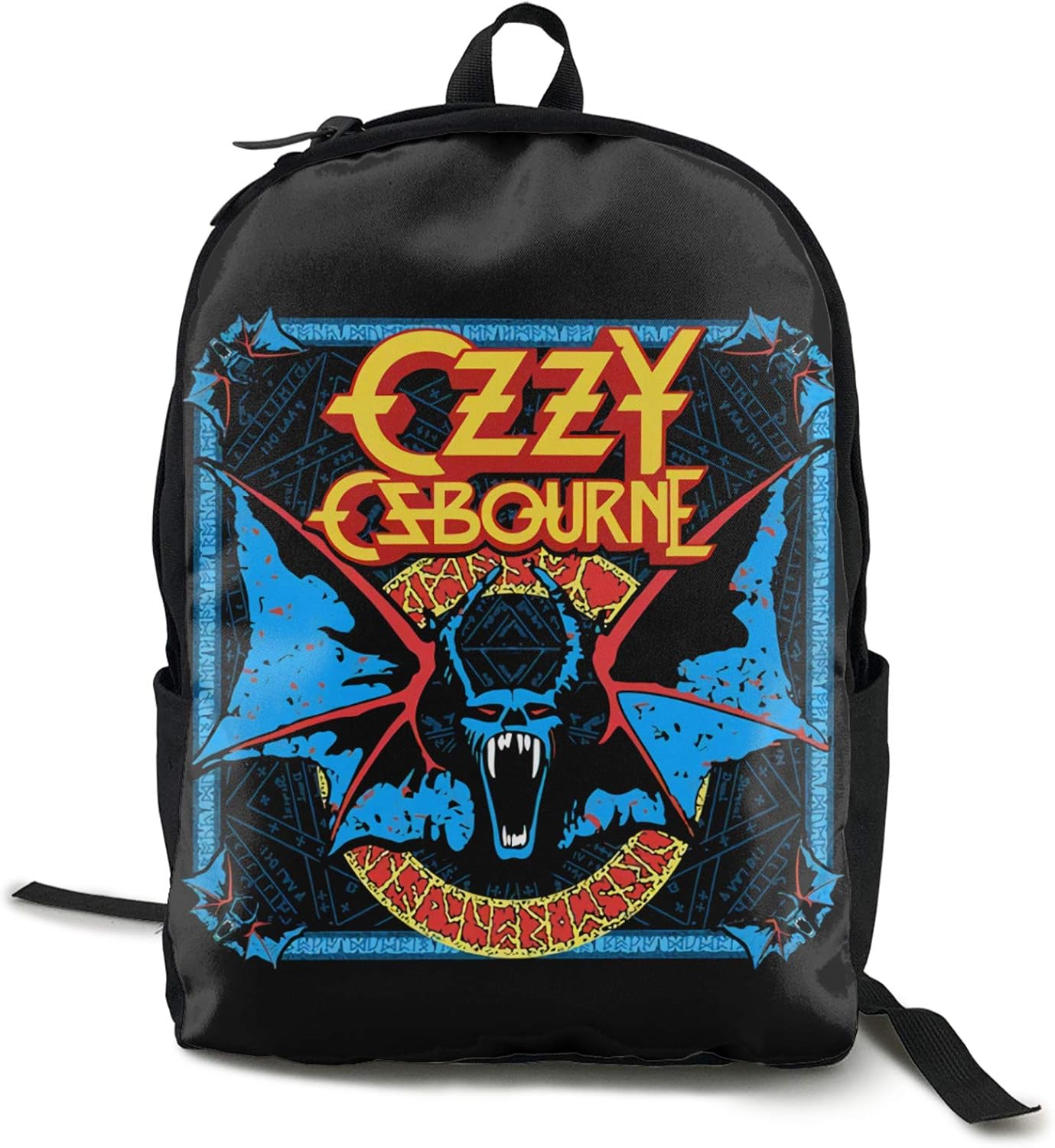 Lanmei Ozzy Osbourne Unisex Classic Fashion Ozzy Osbourne Casual Backpack Travel Backpack Laptop Backpack