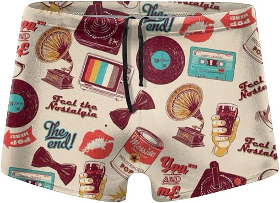 Amazon Co Jp オールドファッションスタッフ 水着 メンズ 競泳水着 ファッション 男性 スイムウェア 水泳 競泳用 フィットネス用 水泳パンツ 服 ファッション小物