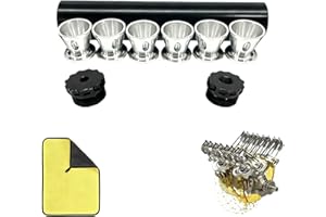 Solvent Filter Trap Kit Black Aluminum 1/2x28 Thread Industrial Grade Heavy-Duty Fuel Filter Trap Versatile Automotive Worksh