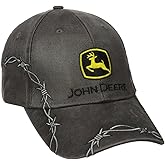 John Deere NCAA mens Waxed Canvas Embroidery