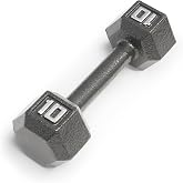 Marcy Hammertone Cast Iron Hex Dumbbell - 3 to 100 lbs. Sold Individually