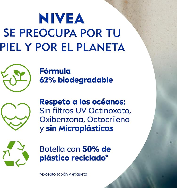 NIVEA SUN Proteção Imediata Sensível Anti-Alergia Leite Solar FPS 50+ (1 x 200 ml), protetor solar não gorduroso para pele sensível, 50 protetor solar resistente à água