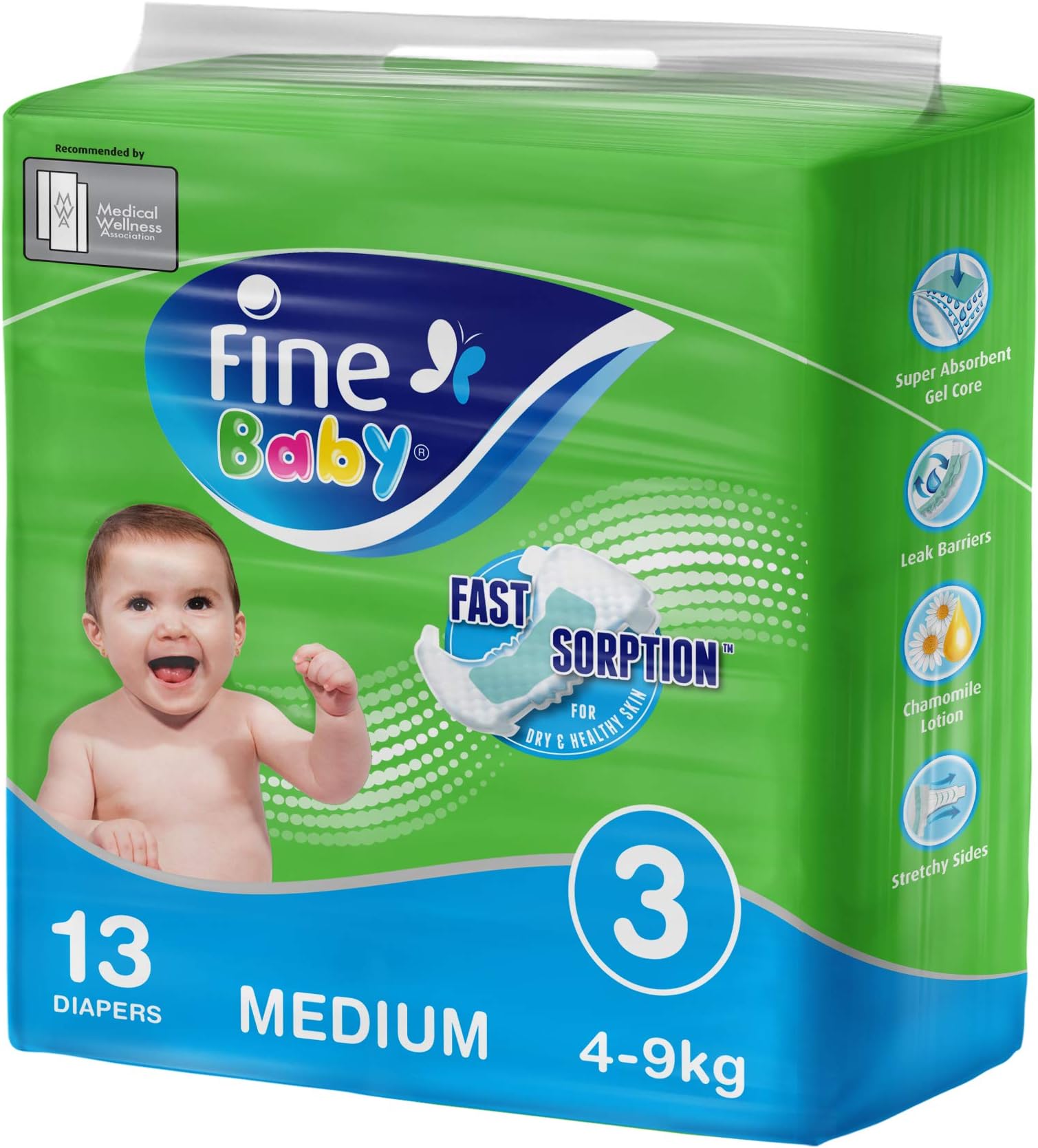 fine baby diapers size 3