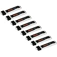 PowerHobby 1s 250mAh 45C 8-Pack Flight Time and Power Battery Upgrade - Fits All: Blade Nano QX QX FPV Tiny Whoop UMX Radian Blade Inductrix Champ Sport Cub S Nano CP S Inductrix FPV