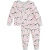 Mud Pie girls Mud Pie Girls Pink Cow Pjs