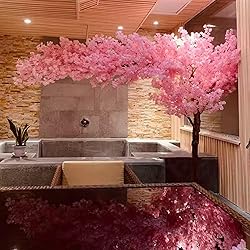CDDUOLA 6 ft Tall Cherry Blossom Tree Artificial