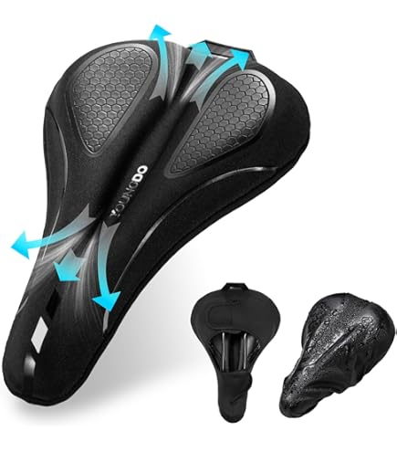 Saddle Cushion Extra Wide Gel Bike Seat Bike Seat Cushion For