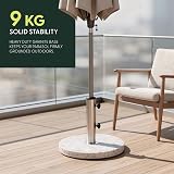 KEPLIN Parasol Base Stand 9kg Granite 45mm Pole Weather Resistant view 7