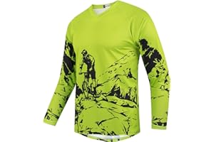Kids Cyling Jersey,Youth Motocross Jersey Boys Dirt Bike Shirt Girls Motorcycle Long Sleeve BMX Racing Off-Road Tops