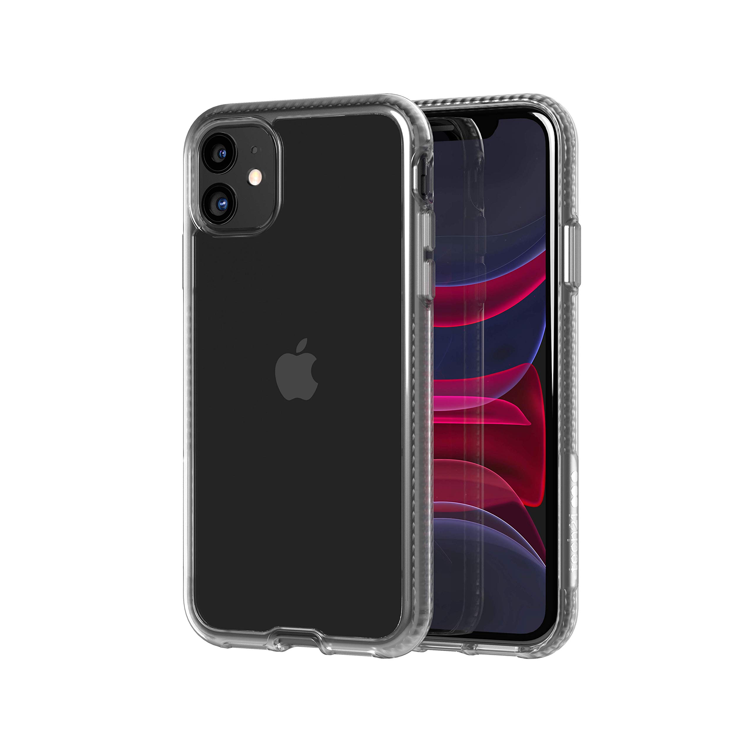 Tech21 T21-7250 Protective Apple iPhone 11 Ultra Thin Back Cover with BulletShield Protection - Pure Clear - Transparent - 6.1 inches