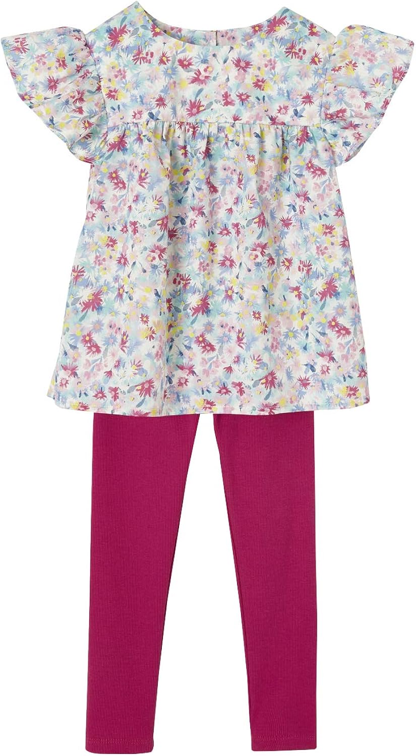 Vertbaudet Conjunto para niñas: blusa y leggings.