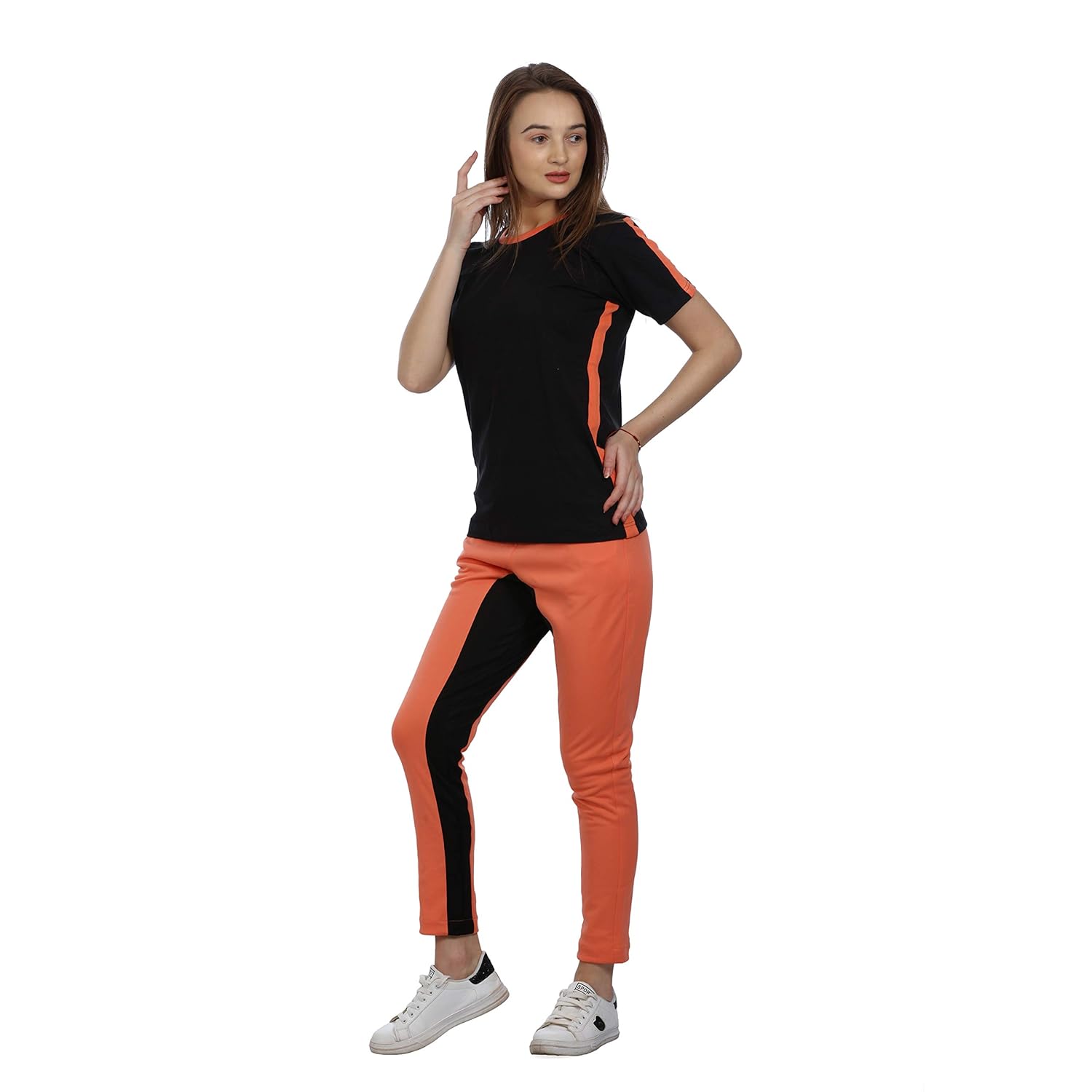 track pants and t shirts