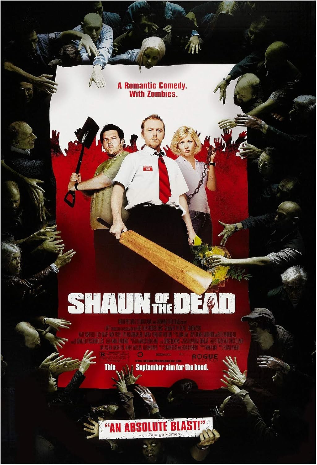 Amazon.com: Shaun of The Dead Movie Poster 24 x 36 Inches Full Sized Print  Unframed Ready for Display: Posters & Prints