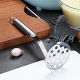 Berglander Stainless Steel Potato Masher Heavy Duty Ricer, Food Masher view 4