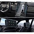 2025 GMC Yukon TV Media Screen Protector Glass for 2025 GMC Yukon XL (Elevation, AT4, AT4 Ultimate, Denali, Denali Ultimate) 16.8" Infotainment & 12.6" Rear Entertainment Display Accessories 4 Pack