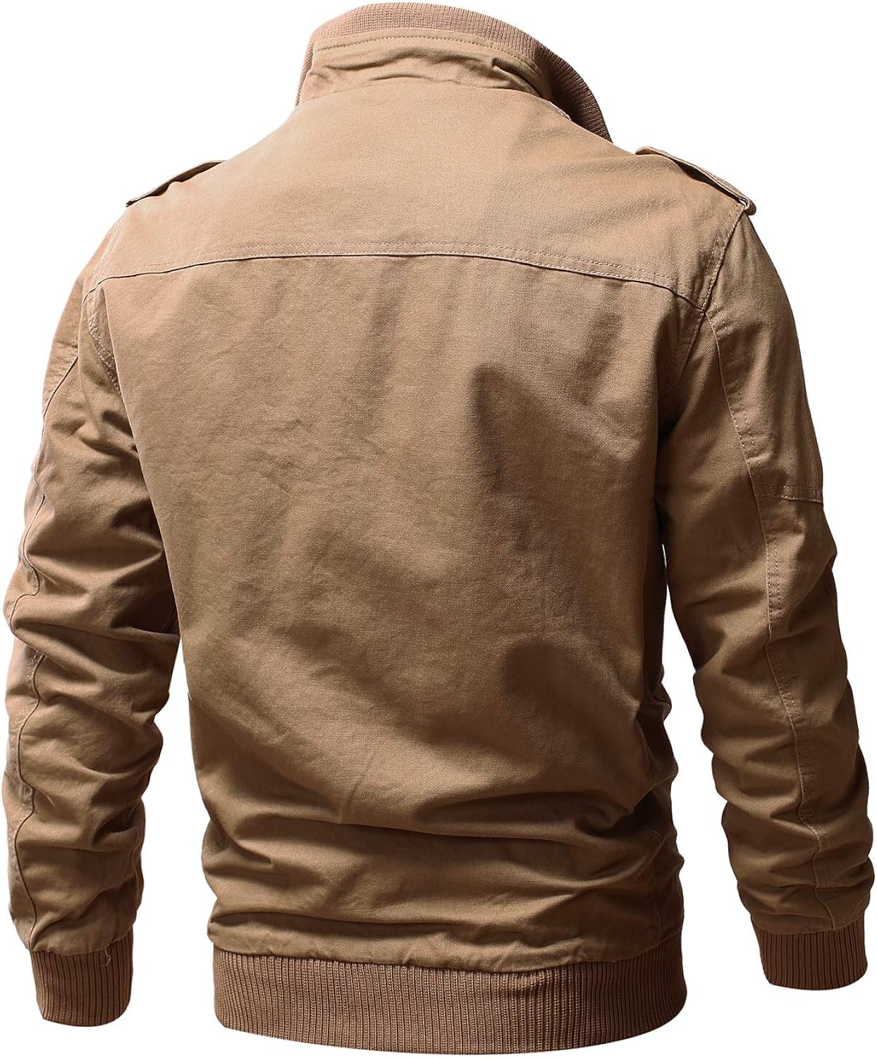 WEEN CHARM Men's Military Jackets Lightweight Casual Windbreaker Spring Cotton Bomber Jacket Outwear at  Men’s Clothing store