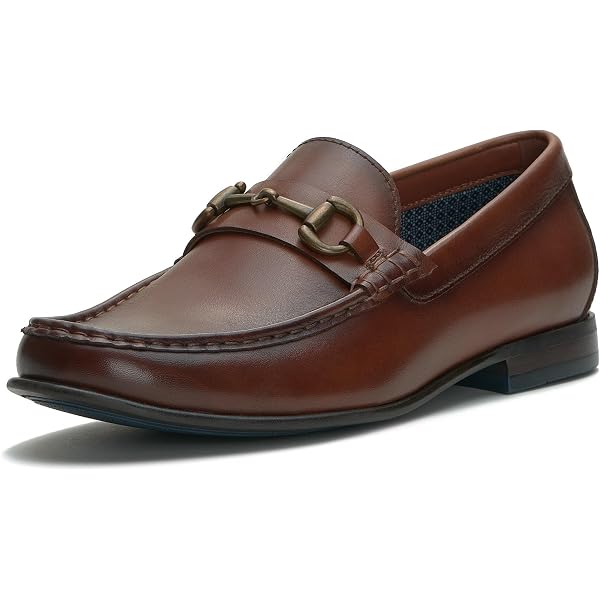 NEW VINCE CAMUTO men\'s lachlan loafer in cognac Amazon.com | Vince Camuto Men main image 4