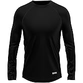 BLACKSTRAP Men's Skyliner All-Season Base Layer Crewneck Long Sleeve Top, All Day Comfort and Warmth, [insert color]