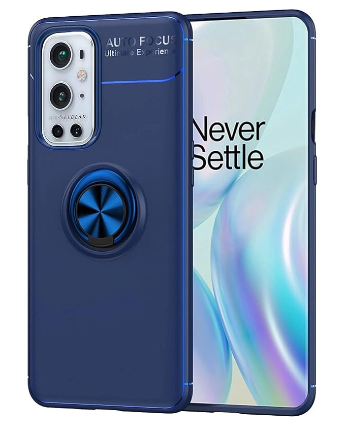 Spazy Case® OnePlus 9 Pro Sleek Rubberized Case with Chrome Plating