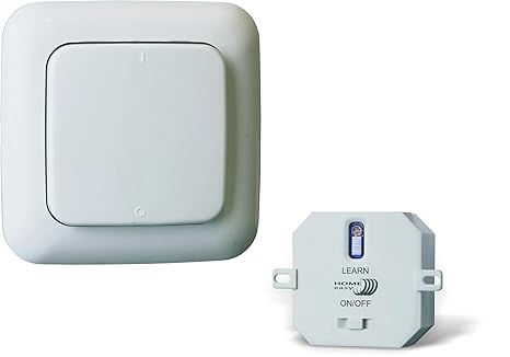 Home Easy HE805S - Interruptor de pared con interruptor on/off
