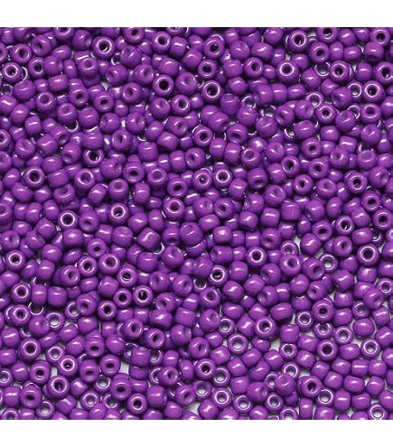 Perles En Verre Métallisé Givré - 330 Pièces De 3 Mm, Mélange Violet Et Bronze - Pour Bijoux DIY, Bracelets, Colliers, Créations - 7