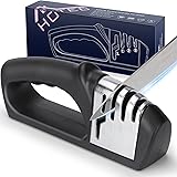 HOTEC 4in1 Knife Sharpener, 3 Stage Manual