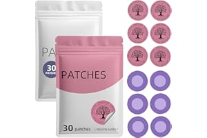 60Pcs Natural Berberine Patches, 2026 New Shape Patch for Women & Men, Skin Friendly Suitable for Everyday Lifestyle Use