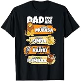 Disney The Lion King Dad You are Word Stack Funny T-Shirt