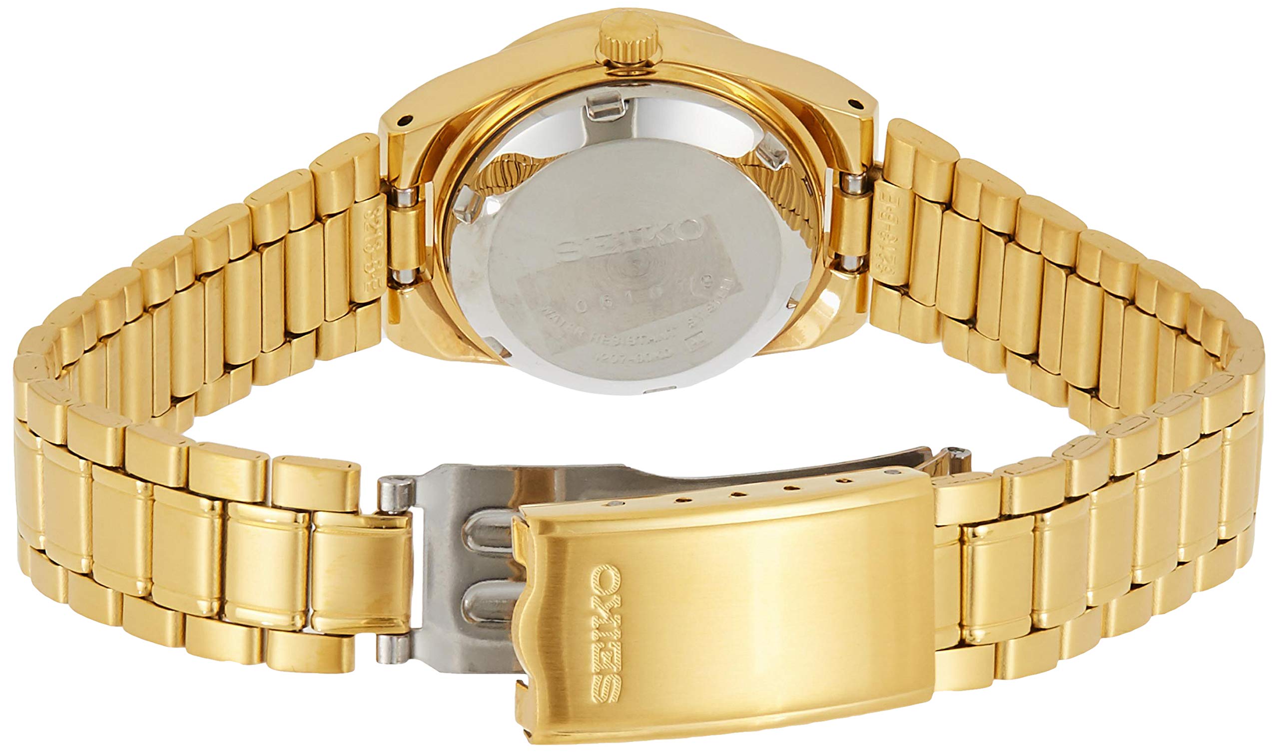SEIKO Series 5 Automatic Gold Dial Ladies Watch SYM600K1