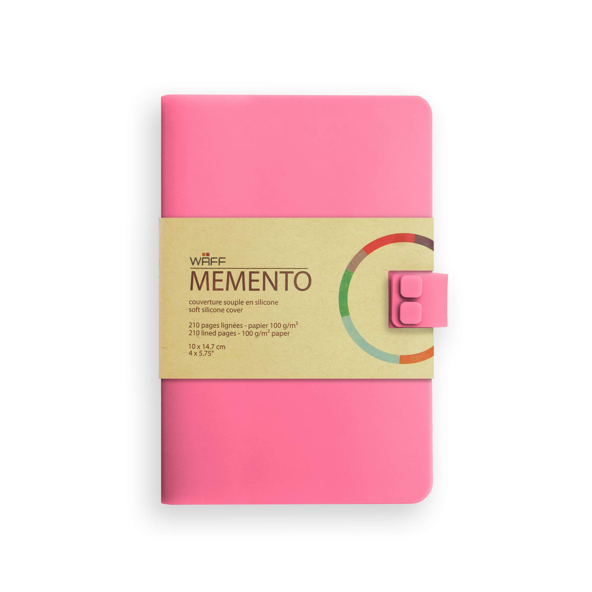 WAFF Memento Notebook – Creative M Pink — image 1