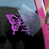 I Can Do All Things Through Christ Who Strengthens Me Car Decal Christian, Religious, Bible Verse, Car Window Accessories Affirmations Vinyl Waterproof 6 Inches Bumper Decal Gift for Mom Dad Friend