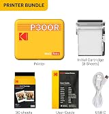 Kodak Mini 3 Retro 3x3 Portable Photo Printer 38 Sheets Bluetooth Yellow view 7