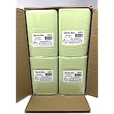 [500 Pcs] Dental Bib black blue green lavender white yellow Pink disposable 13 x18, 3 Ply 2 Ply Tissue+1 Ply polyethylene